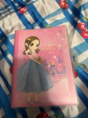 Pink Illustrated Home Office Planner - White